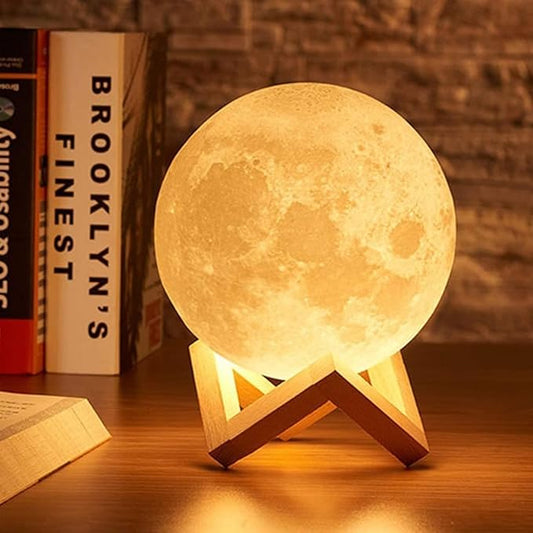3D Moon Lamp – Color Changing LED Night Light