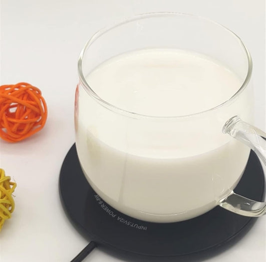 USB-Powered Smart Mug Warmer Plate